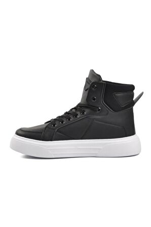 Dunlop Dnp-2150 Siyah-Beyaz Erkek Hi Sneaker
