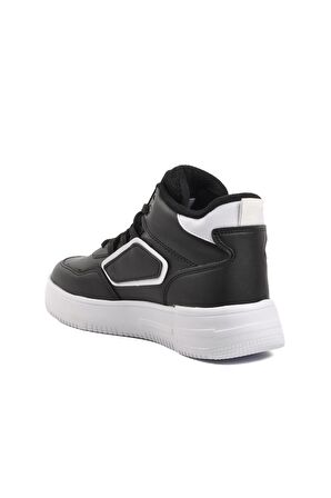 Walkway Nefertiti Siyah-Beyaz Unisex Hi Sneaker