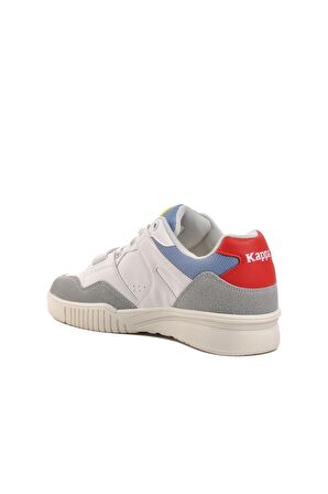 Kappa Authentic Atlanta 2 Tur Beyaz-Gri-Kırmızı Unisex Sneaker