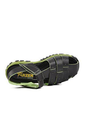 Ayakmod Arz 3100-F Siyah-Yeşil Erkek Çocuk Sandalet
