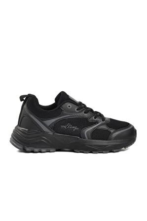 Walkway Navia Siyah-Füme Unisex Spor Ayakkabı