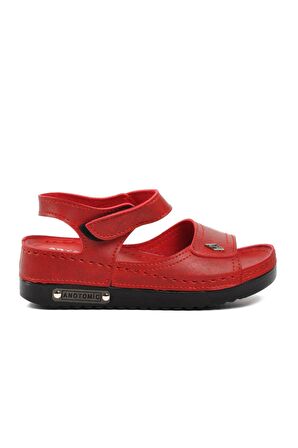 Ayakmod 07-109 RR Kırmızı Kadın Sandalet