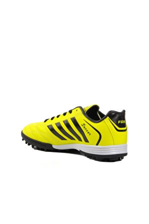 Aspor 602 Fosfor Sarı Unisex Halı Saha Ayakkabısı