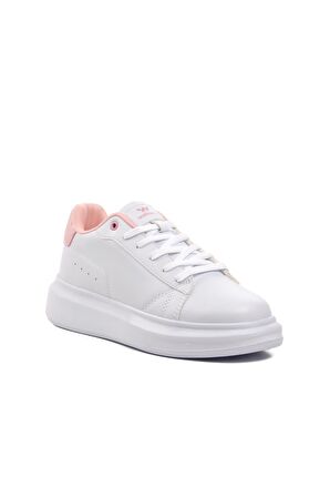 Walkway Nadia Beyaz-Pudra Kadın Sneaker