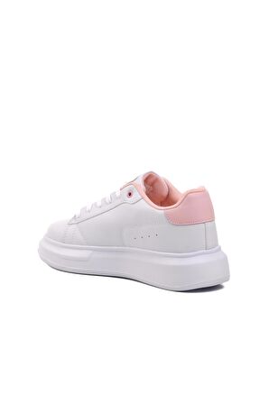 Walkway Nadia Beyaz-Pudra Kadın Sneaker