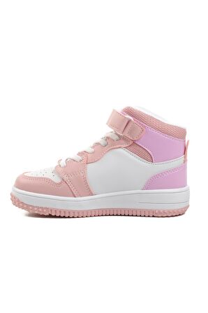 Aspor Haykat Uzun-P Lila-Pembe Çocuk Hi Sneaker