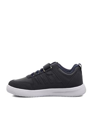 Walkway Mely-F Lacivert-Beyaz Cırtlı Çocuk Sneaker