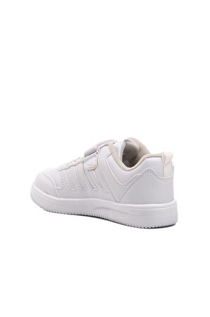 Walkway Mely-F Beyaz Cırtlı Çocuk Sneaker