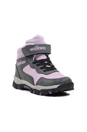 Walkway Leo-F Lila İçi Kürklü Çocuk Outdoor Bot