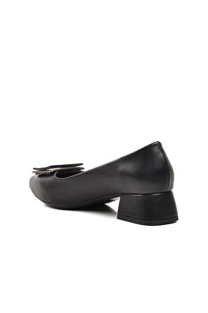 Ayakmod 289216 Siyah Kadın Topuklu Ayakkabı