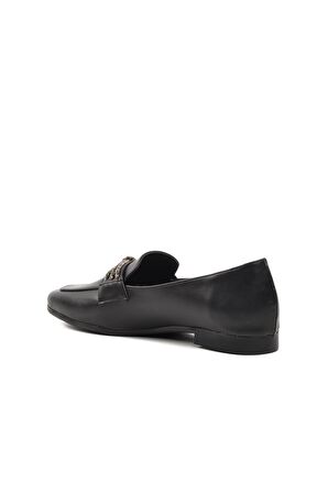 Ayakmod 514509 Siyah Kadın Loafer Ayakkabı