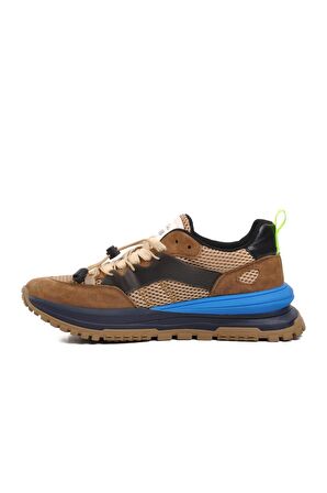 Guja 23K500 Kahve Kilitli Lastik Bağcıklı Erkek Sneaker