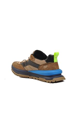 Guja 23K500 Kahve Kilitli Lastik Bağcıklı Erkek Sneaker