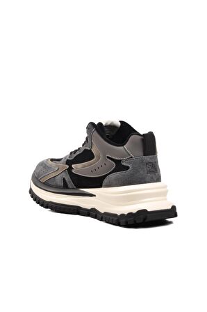 Guja 23K334-1 Siyah Kalın Tabanlı Bağcıklı Kadın Sneaker