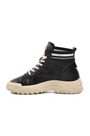 Guja 23K310-20 Siyah Bağcıklı Kadın Sneaker Bot