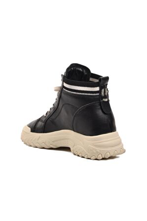 Guja 23K310-20 Siyah Bağcıklı Kadın Sneaker Bot