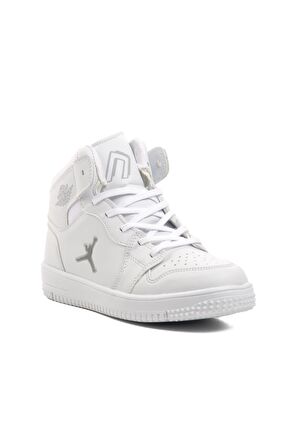 Ayakmod Haykat Uzun Beyaz Unisex Hi Sneaker
