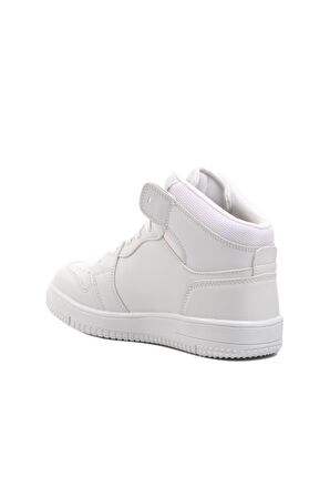 Ayakmod Haykat Uzun Beyaz Unisex Hi Sneaker