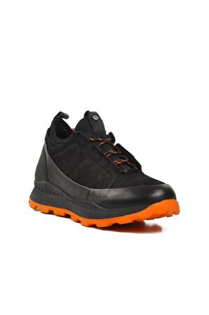 Pierre Cardin 10201 Siyah Hakiki Deri Erkek Sneaker