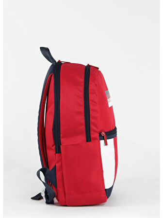 United Colors Of Benetton 04287 Çanta Kırmızı-Beyaz-Lacivert  Unisex Okul Çantası