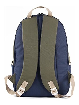 United Colors Of Benetton 03859 Çanta Haki-Lacivert  Unisex Okul Çantası