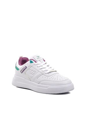 Walkway Berry Beyaz-Mor Unisex Sneaker