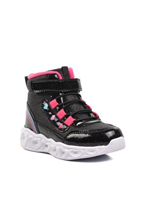 Ayakmod Kids-P Siyah Kız Çocuk Sneaker Bot