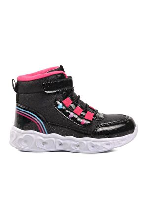 Ayakmod Kids-P Siyah Kız Çocuk Sneaker Bot