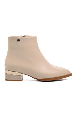 Pierre Cardin Pc-52720 Krem İçi Polarlı Kadın Bot