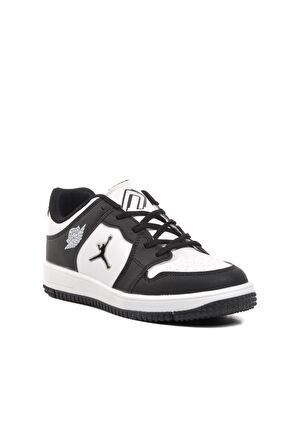 Ayakmod Haykat Kısa Siyah-Beyaz Unisex Sneaker