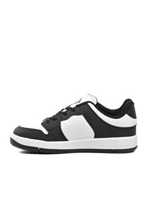 Ayakmod Haykat Kısa Siyah-Beyaz Unisex Sneaker