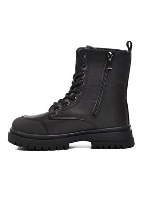 Pepino 1566-F Siyah İçi Polarlı Kız Çocuk Bot