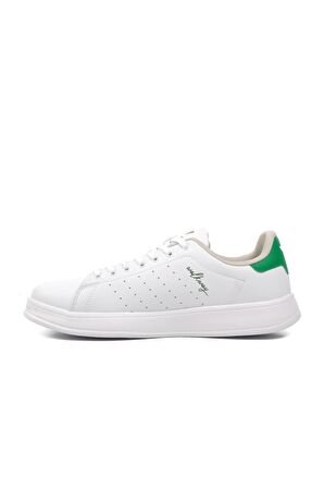 Walkway Stan Beyaz-Yeşil Büyük Numara Erkek Sneaker