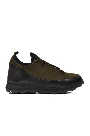 Pierre Cardin 10201 Haki Hakiki Deri Erkek Sneaker