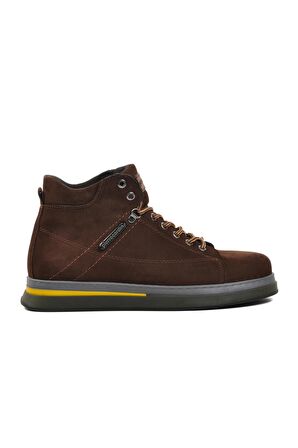 Pierre Cardin 1361654-24K Kahve Nubuk Hakiki Deri Erkek Bot