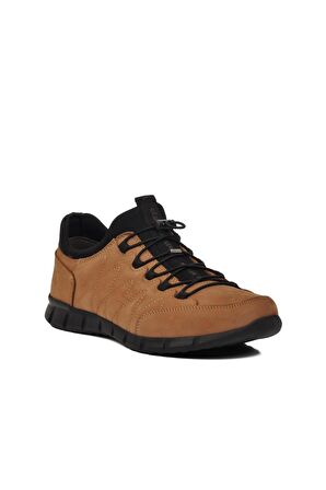 Ayakmod 479368 Kum Nubuk Hakiki Deri Erkek Günlük Ayakkabı