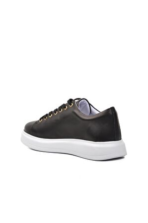 Hammer Jack Jukov 102 22095 Siyah-Beyaz Hakiki Deri Erkek Sneaker