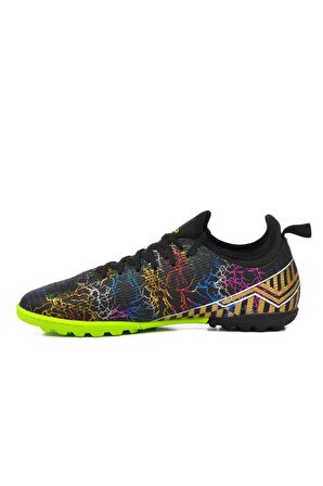 Ayakmod MK-241 Siyah Unisex Halı Saha Ayakkabısı