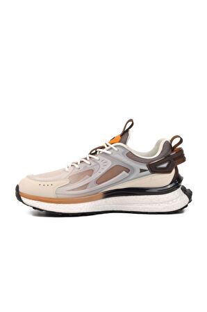 Pierre Cardin PCI-10105 Beyaz-Kahve Erkek Spor Ayakkabı