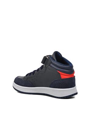 PO-10302-1-F Lacivert Çocuk Hi Sneaker