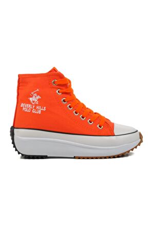 PO-30100 Turuncu Unisex Hi Sneaker