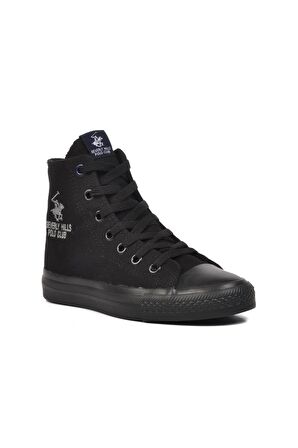 PO-30085 Siyah Unisex Hi Sneaker