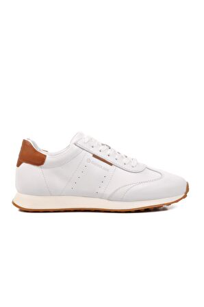 Hammer Jack Crespi 102 24020 Beyaz Hakiki Deri Erkek Sneaker