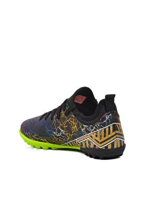 Ayakmod MK-241-F Siyah Çocuk Halı Saha Ayakkabısı