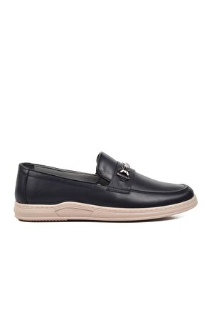 Pierre Cardin 191074 Lacivert Hakiki Deri Erkek Casual Ayakkabı