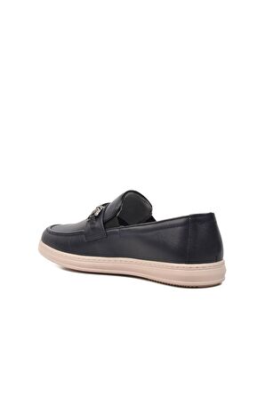 Pierre Cardin 191074 Lacivert Hakiki Deri Erkek Casual Ayakkabı