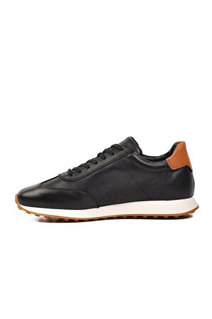 Hammer Jack Crespi 102 24020 Siyah Hakiki Deri Erkek Sneaker