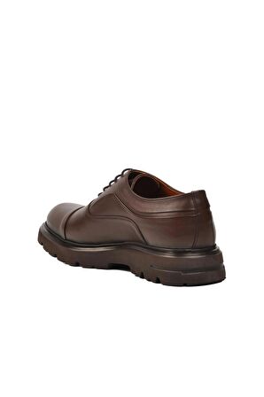 Ayakmod Premium 33283 Kahve Hakiki Deri Erkek Casual Ayakkabı