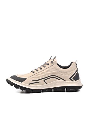 Guja 24Y590 Beyaz Hakiki Deri Erkek Sneaker