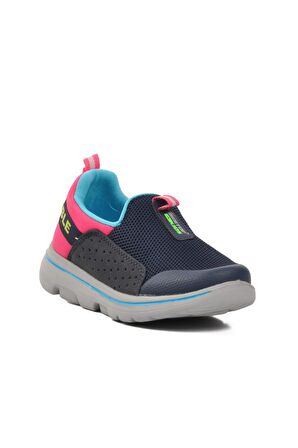 Ayakmod BST-B82-P Lacivert-Fuşya Çocuk Spor Ayakkabı